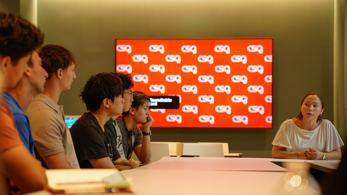 CSG members in discussion